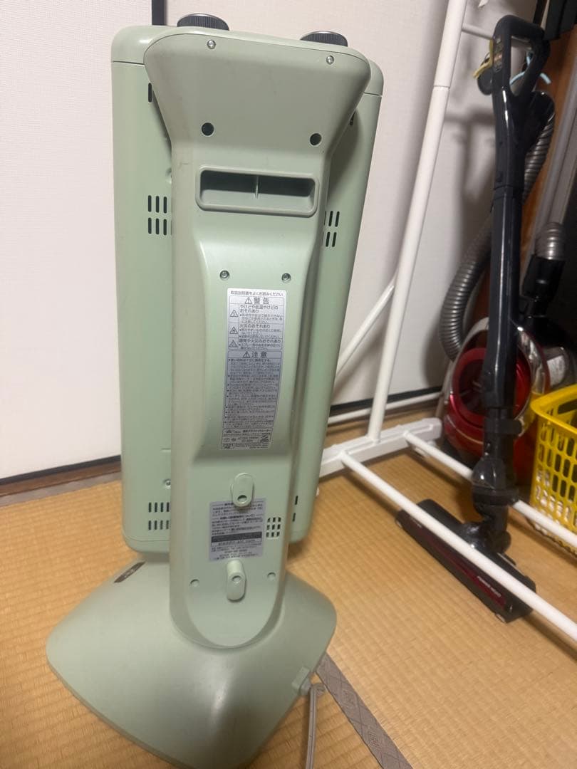 タワー型 電気ヒーター 1000W 500W