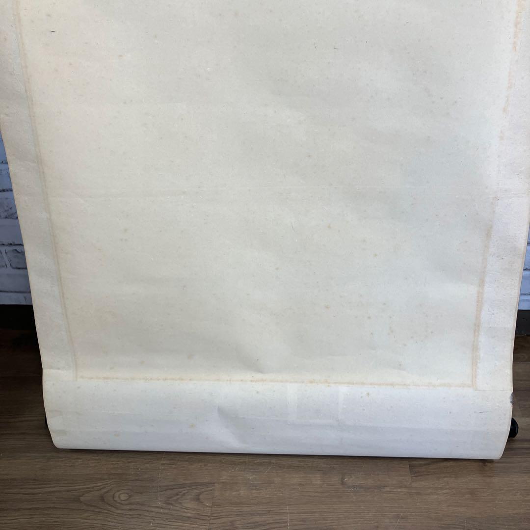 掛け軸 山水風景図 春山遊興図 絹本（または紙本） 骨董品 古美術 壁掛け 和室