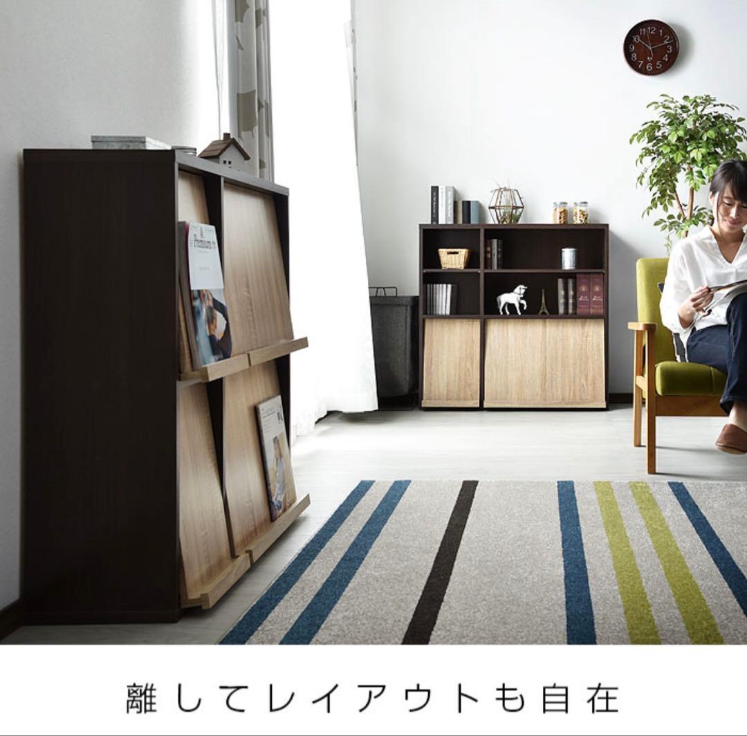 本棚 棚 収納棚　ディスプレイラック　木目調　オーク（最終値下げ）