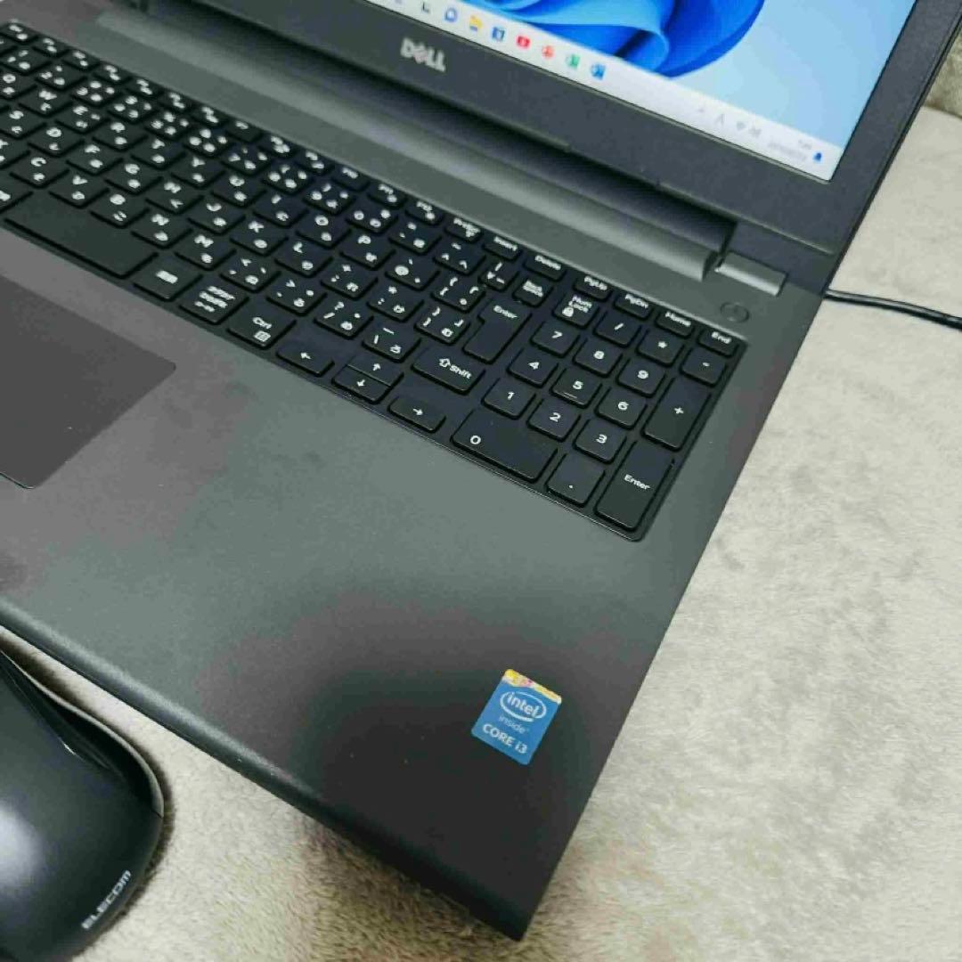 S279 DellノートパソコンWEBカメラSSDサクサク動くWindows11