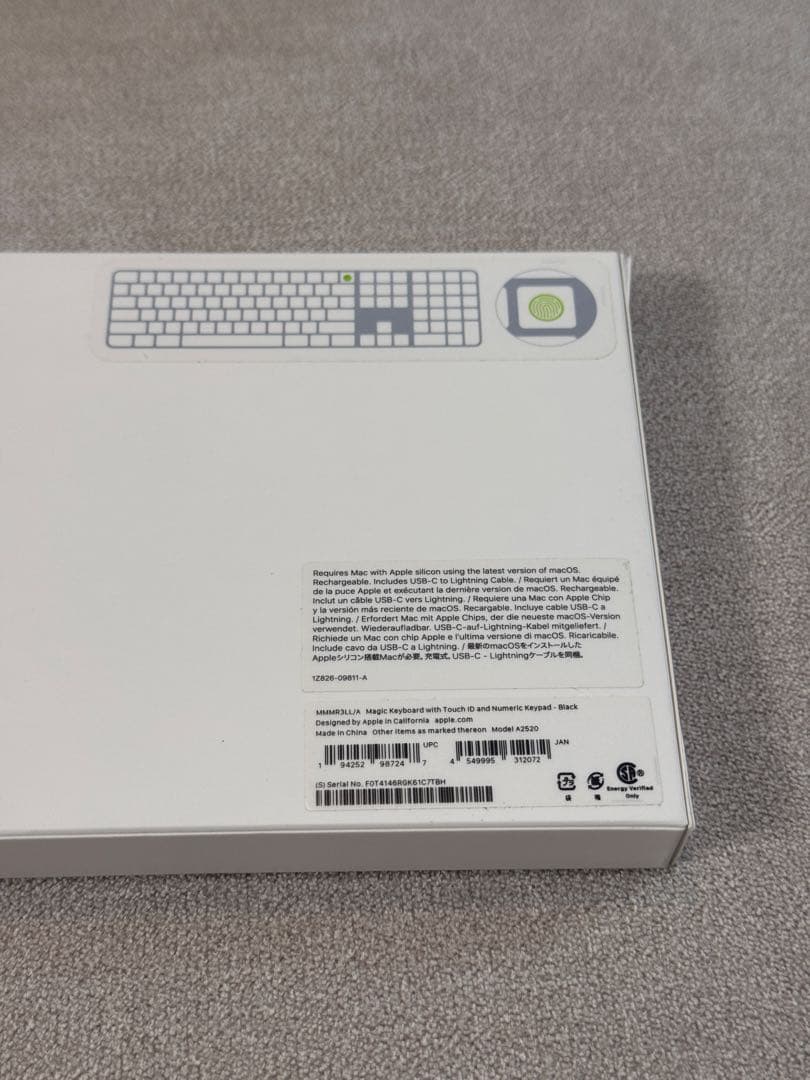 【限定値下げ】Magic Keyboard with Touch ID US配列