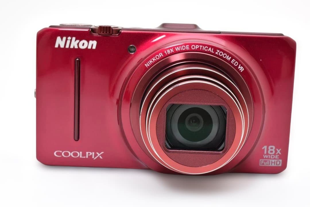 ニコン COOLPIX S9300 コンパクトデジタルカメラ レッド Nikon