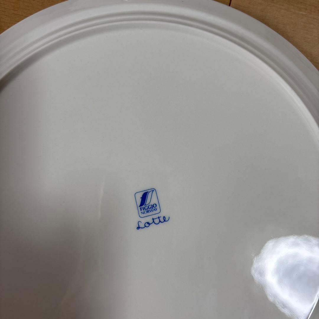 新品未使用Figgjo Lotte フィッギオ　ロッテ　プレート 大皿　 2枚