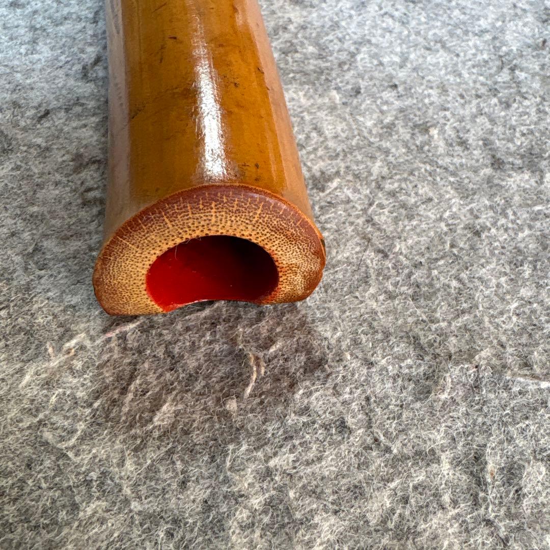 257尺八　ニ尺一寸管　洗心洞印