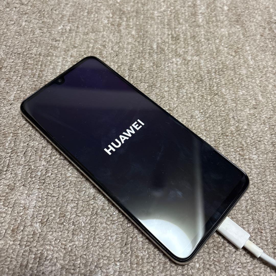 HUAWEI P30 lite パールホワイト 本体（iFaceケース付き）