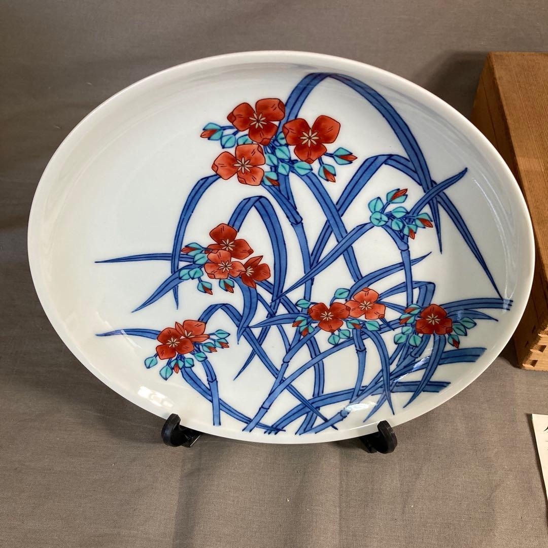 【今右衛門】色鍋島の伝統　日本の名窯　人間国宝　十三代今泉今右衛門作