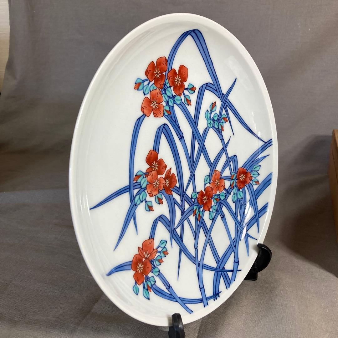 【今右衛門】色鍋島の伝統　日本の名窯　人間国宝　十三代今泉今右衛門作