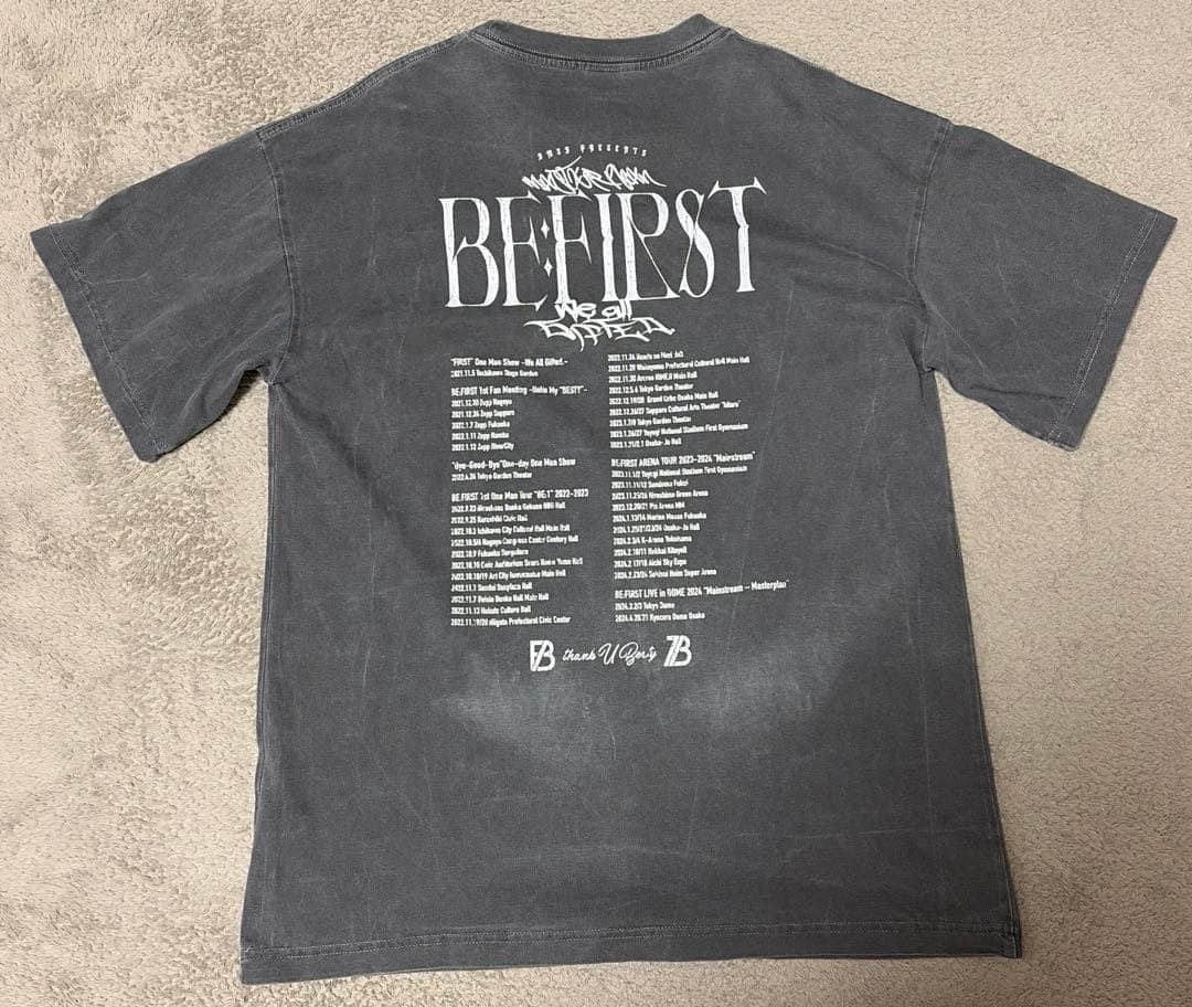 BE:FIRSTメンプロアーティストTシャツ　L