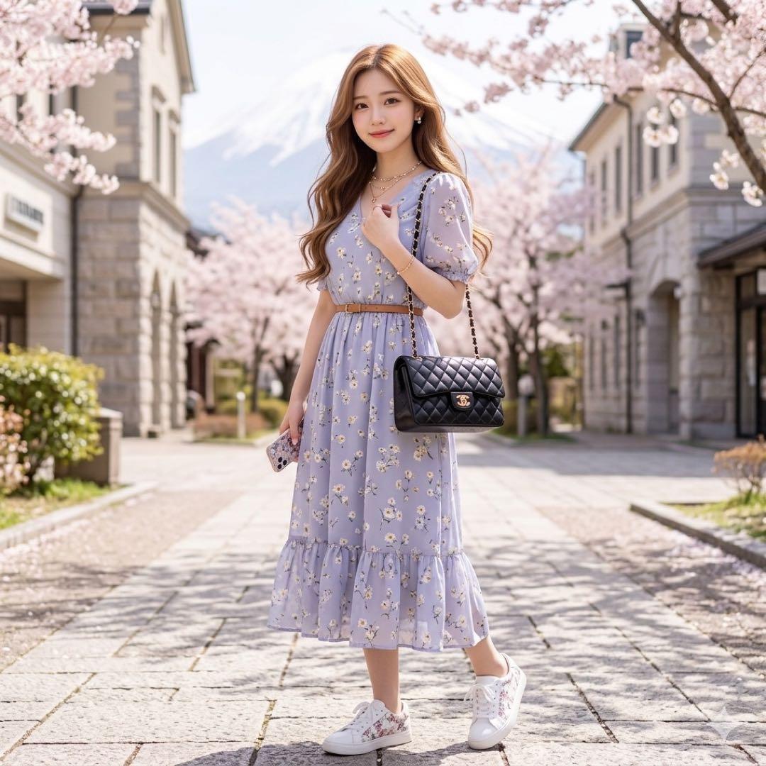 ノベルティCHANELブラックレザー ショルダー　ゴールド