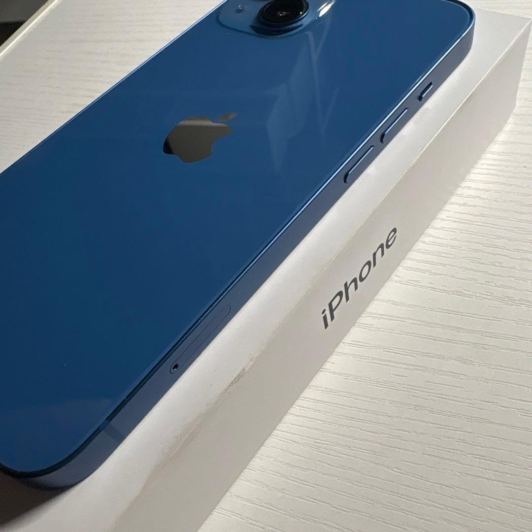 iPhone13 512GB ブルー SIMフリー 極美品