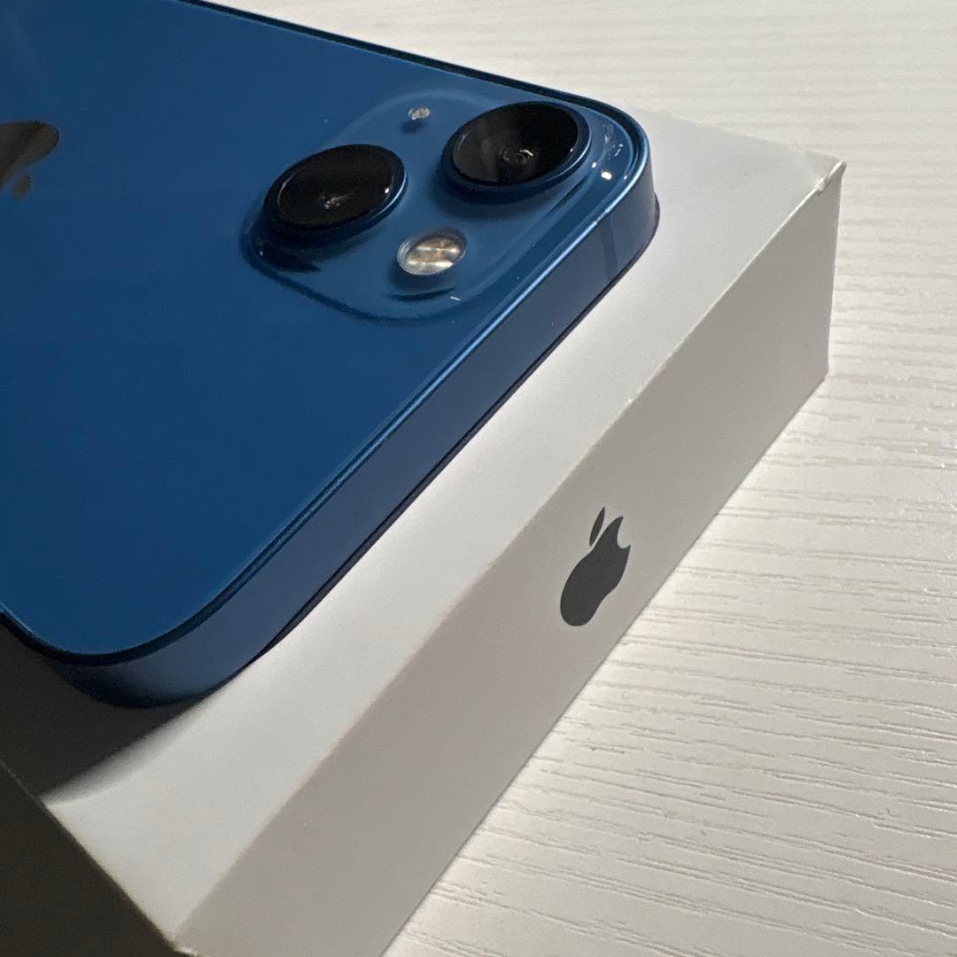 iPhone13 512GB ブルー SIMフリー 極美品