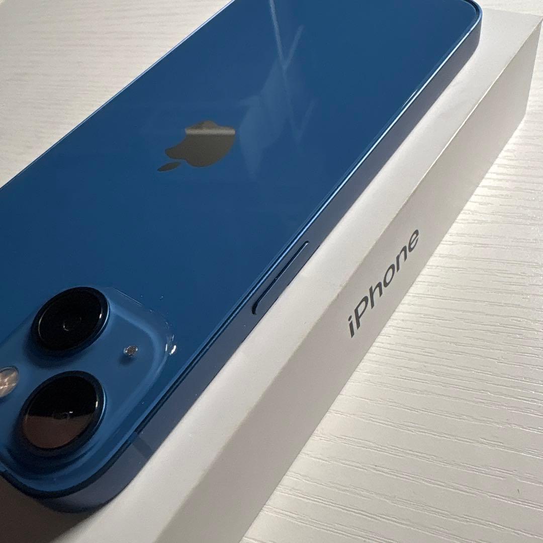 iPhone13 512GB ブルー SIMフリー 極美品