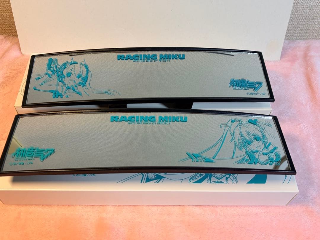 初音ミク　RACING MIKU ワイドミラー本体 2個セット