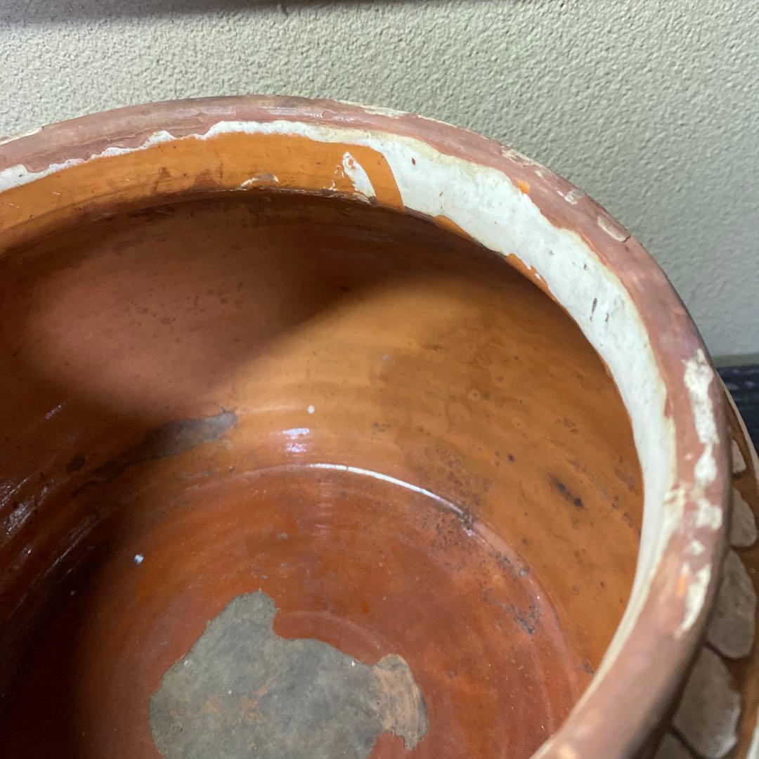 中国古玩　鳥華図花瓶　23cm18cm