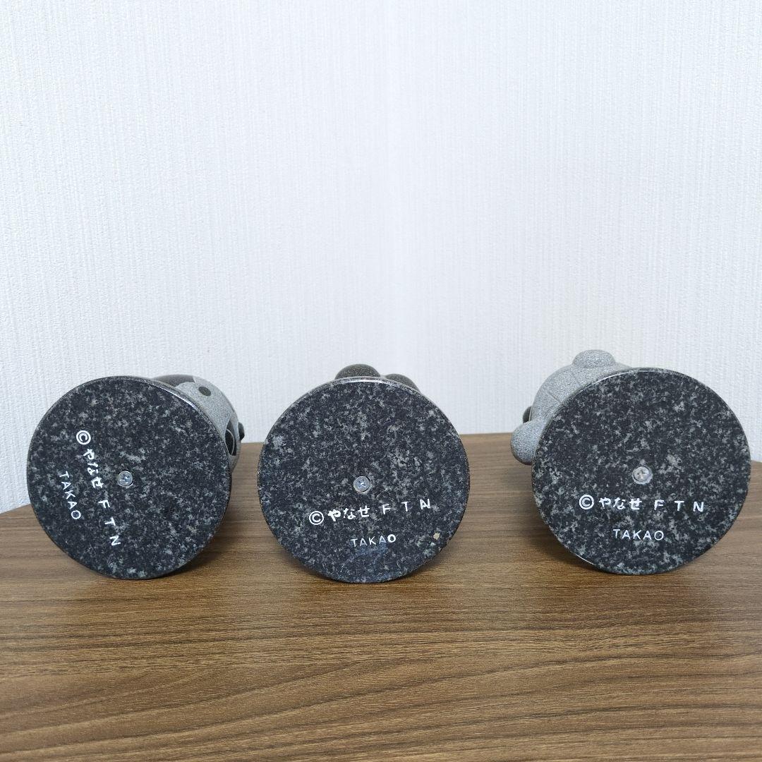 TAKAO 御影石 アンパンマン バイキンマン ドキンちゃん 3体セット