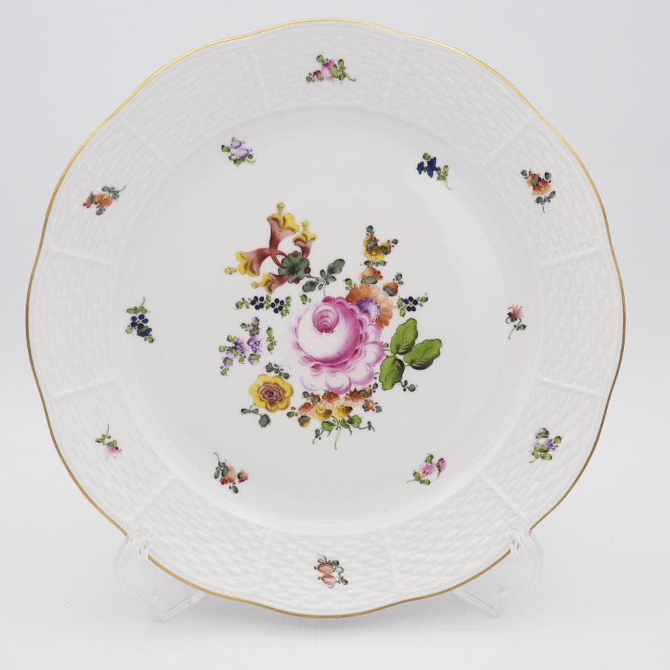 ヘレンド ヘレンドブーケ BHR 25.5cm ディナープレート ペア #3