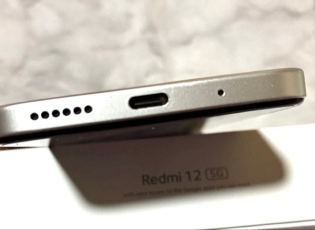 Xiaomi Redmi12 5G ポーラシルバー スマートフォン 本体 128