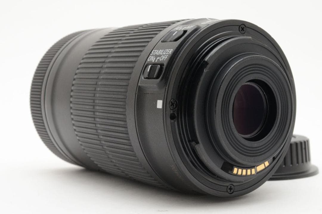 良品　CANON EF-S 55-250mm IS STM　望遠レンズ　キャノン