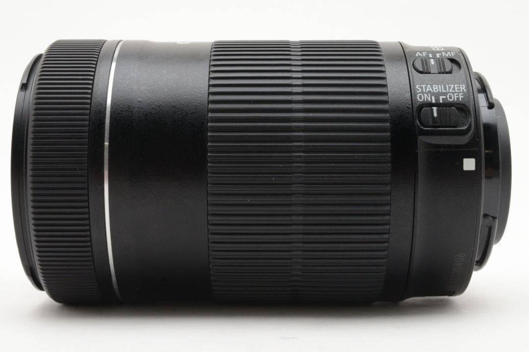 良品　CANON EF-S 55-250mm IS STM　望遠レンズ　キャノン