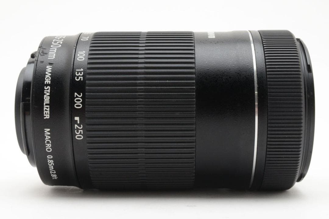 良品　CANON EF-S 55-250mm IS STM　望遠レンズ　キャノン
