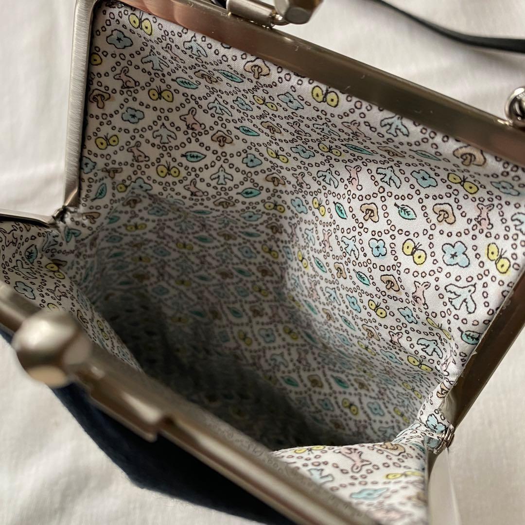 スマホポシェット forest tile ネイビー ミナペルホネン