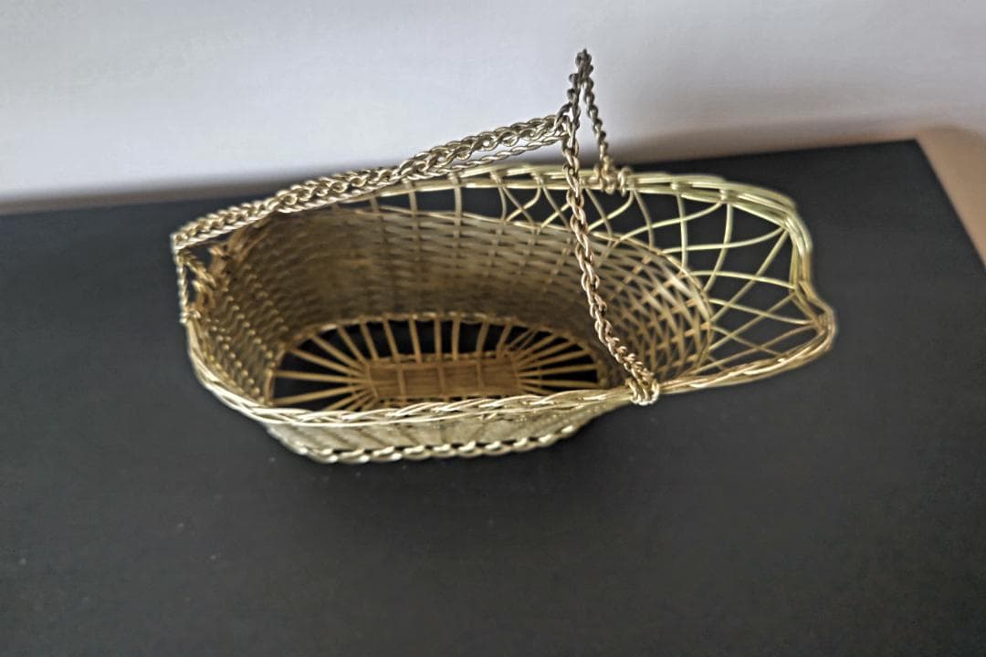 美品　ワイン　パニエ　バスケット　ソムリエ試験対策 2個セット