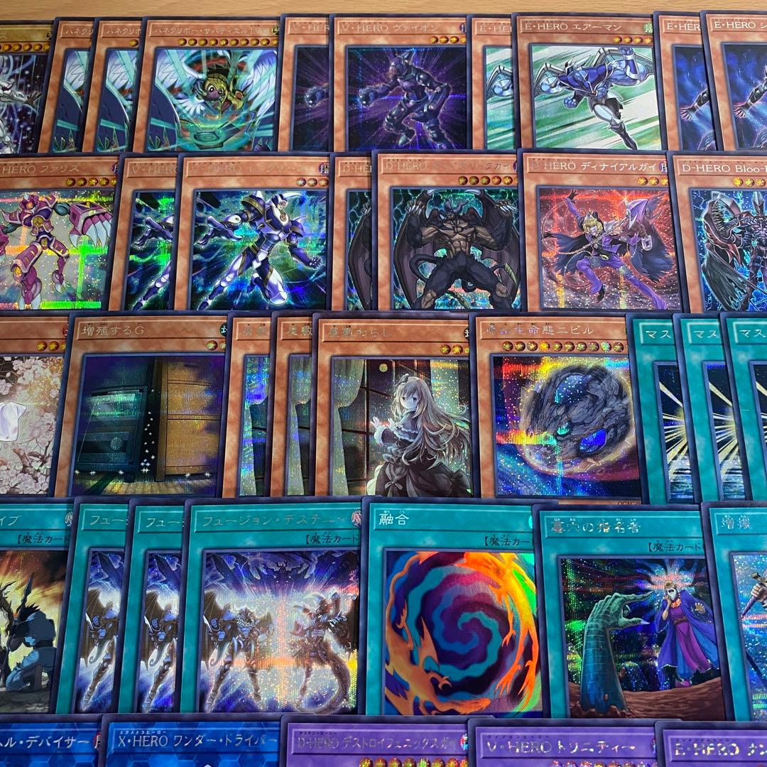 本格構築 HERO デッキ 高レアリティ シークレット フレイムウィングマン