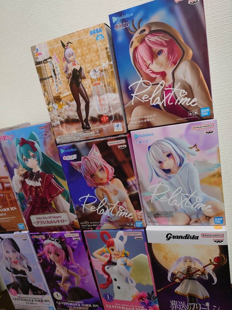 人気アニメ 美少女フィギュアセット