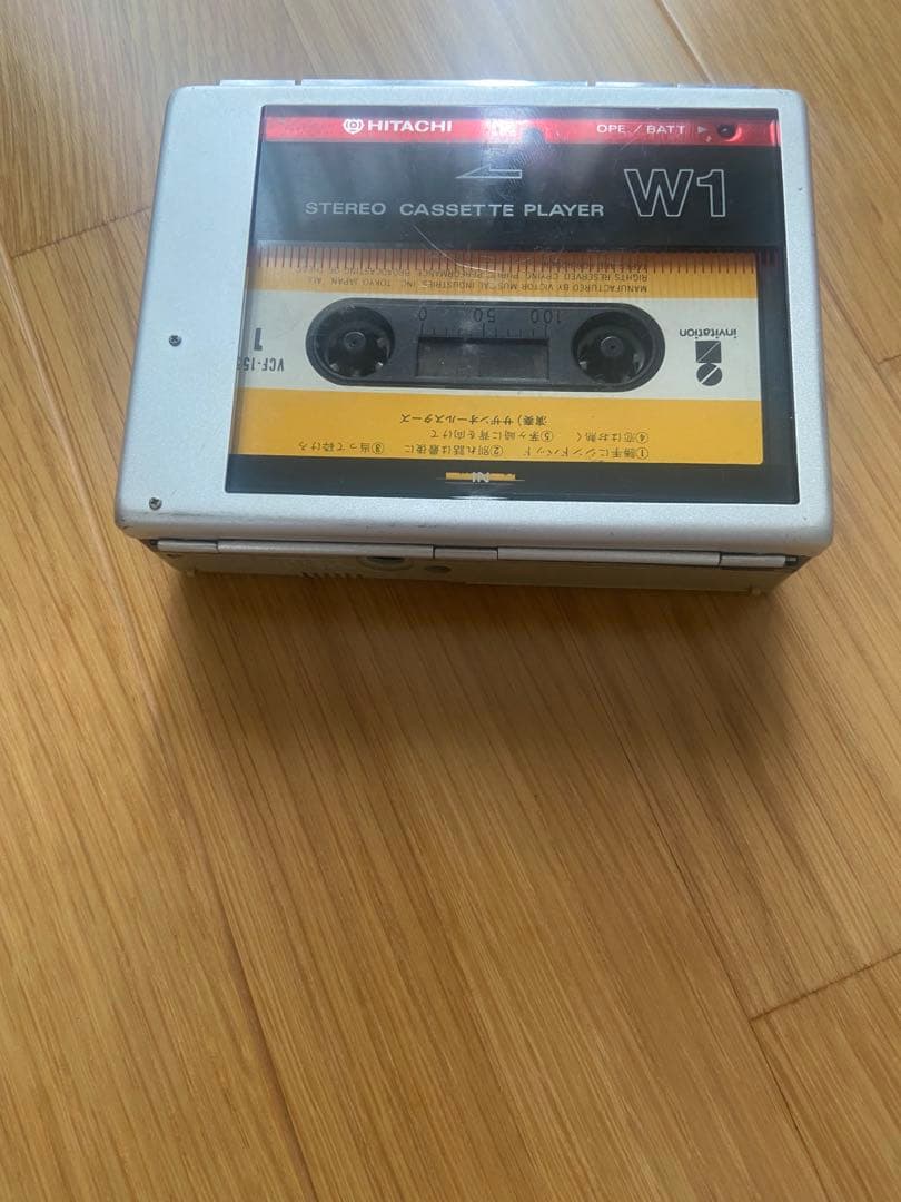 希少HITACHI CP-W1ステレオカセットプレーヤー整備済み