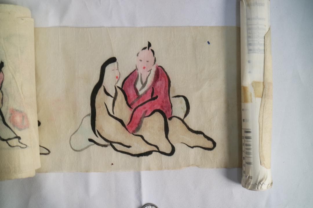 春画　巻物　嘉永年　付属品なし