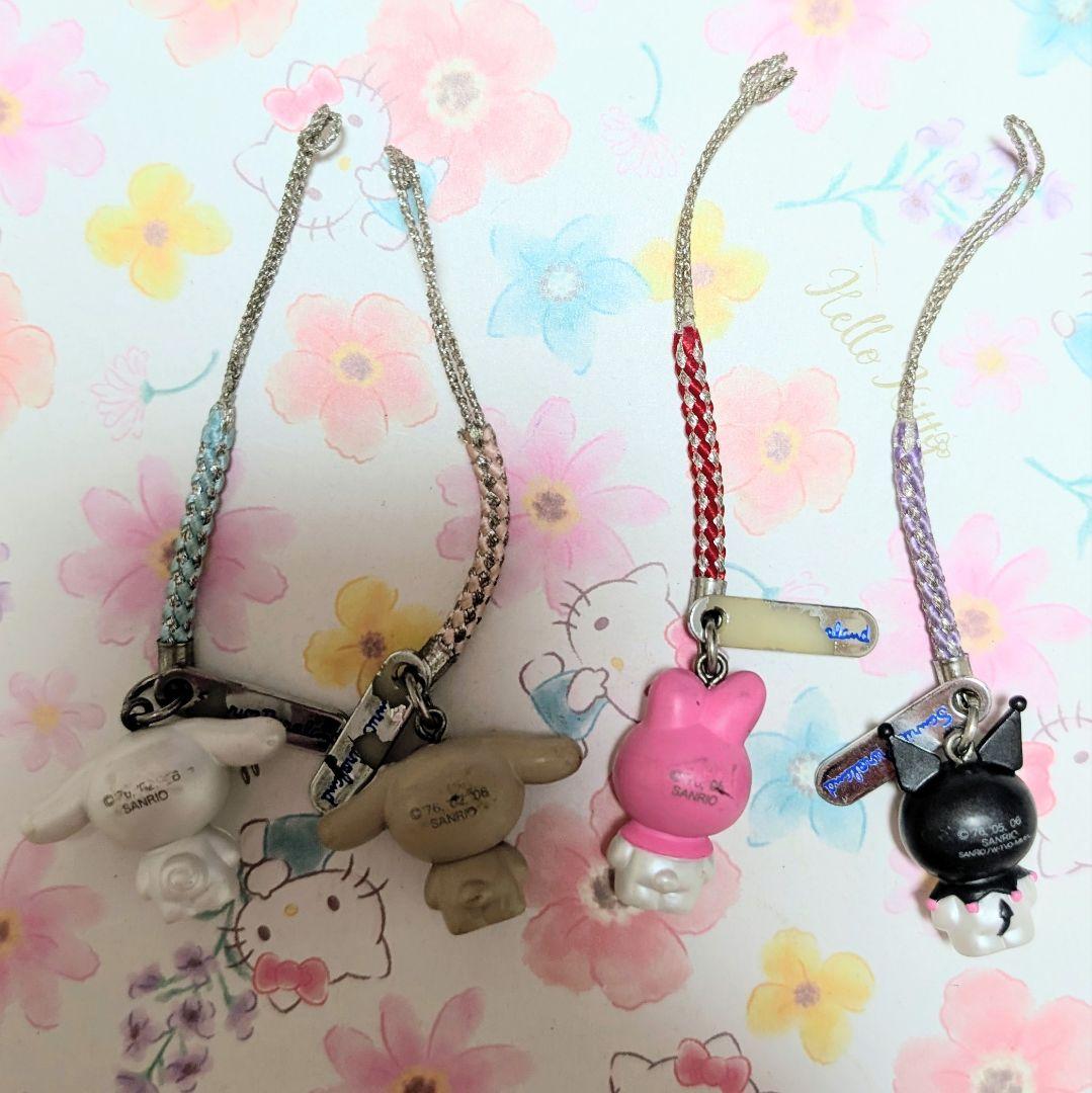 断*n様 【訳あり】【特希少】ハローキティ　根付け　かぶりんぼ　4個セット