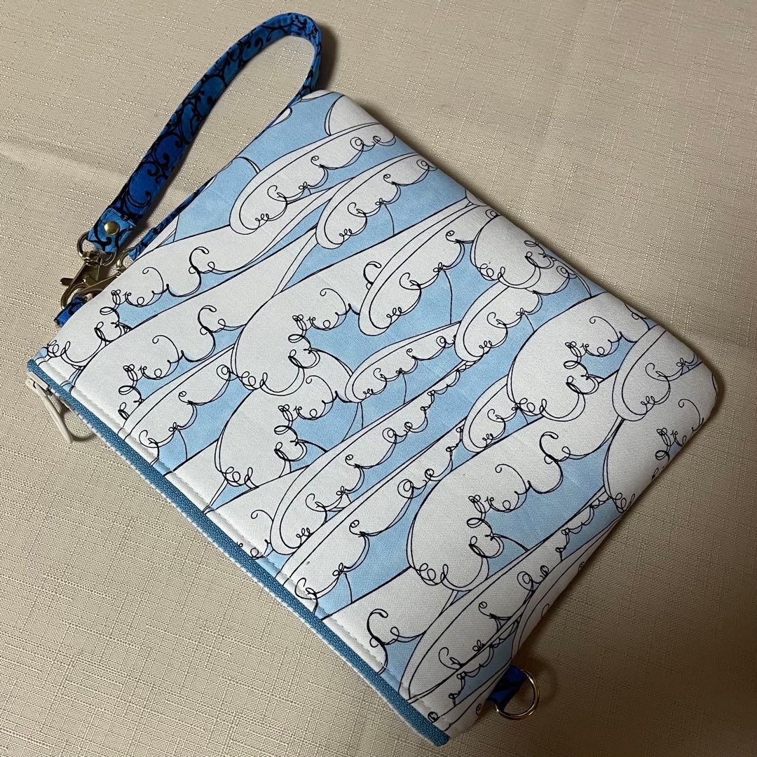 ♡20㎝ファスナーポーチ♡ハンドメイド　ロラライハリス