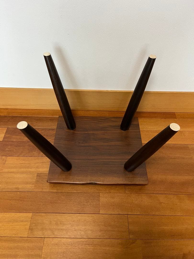 神代欅（じんだいけやき）スツール　無垢材