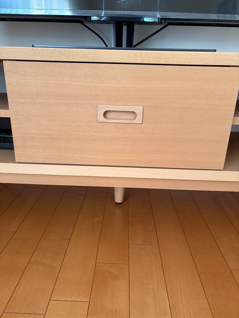 カリモク60 テレビボード　ピュアビーチ　1500