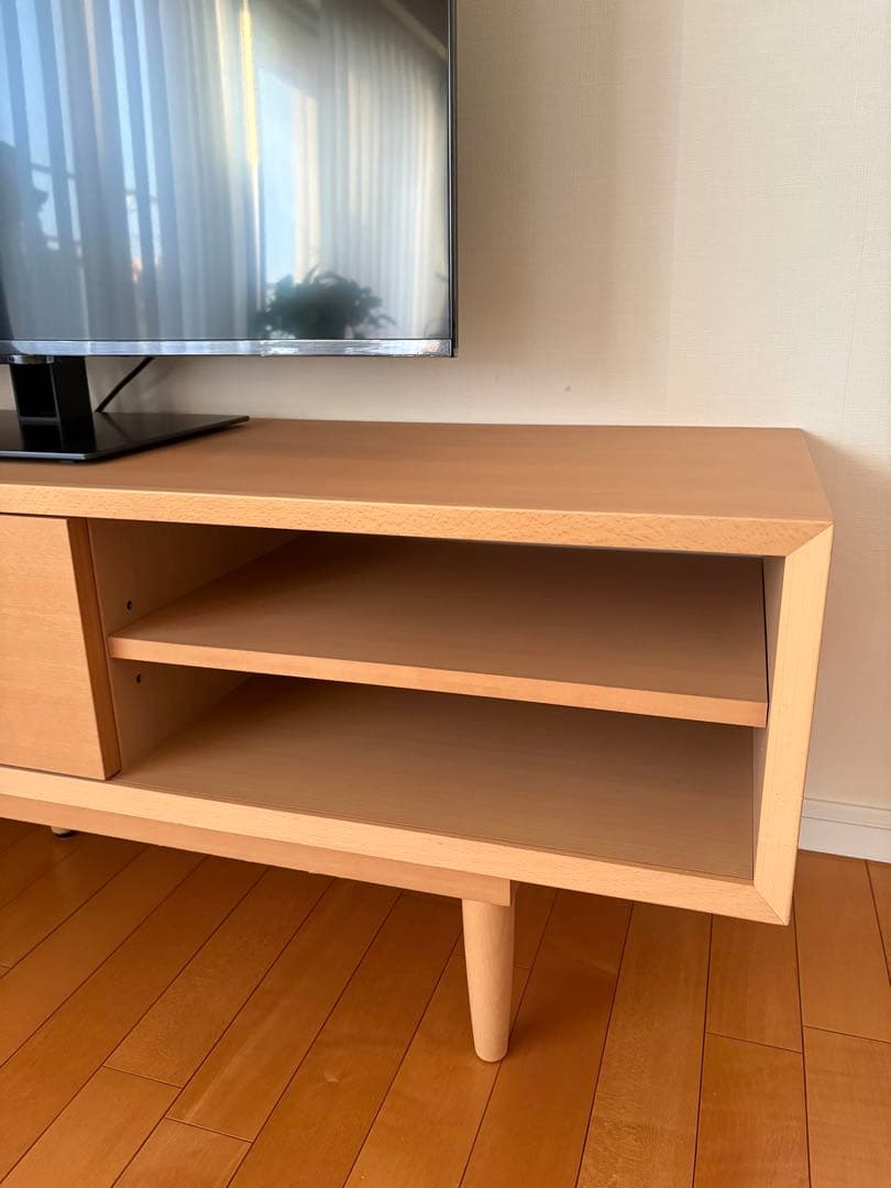 カリモク60 テレビボード　ピュアビーチ　1500