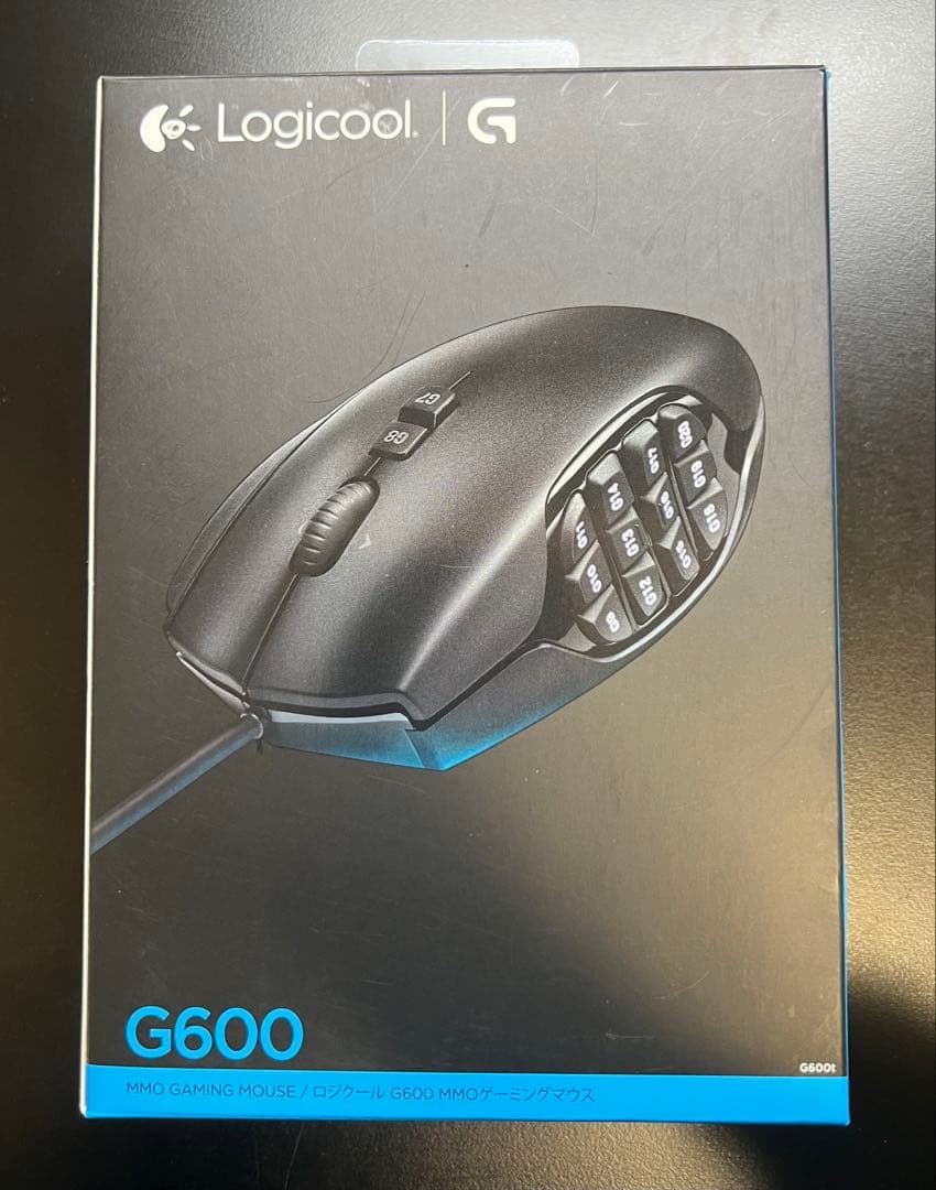 【美品】【廃盤品】ロジクールGゲーミングマウス有線G600t 国内正規品