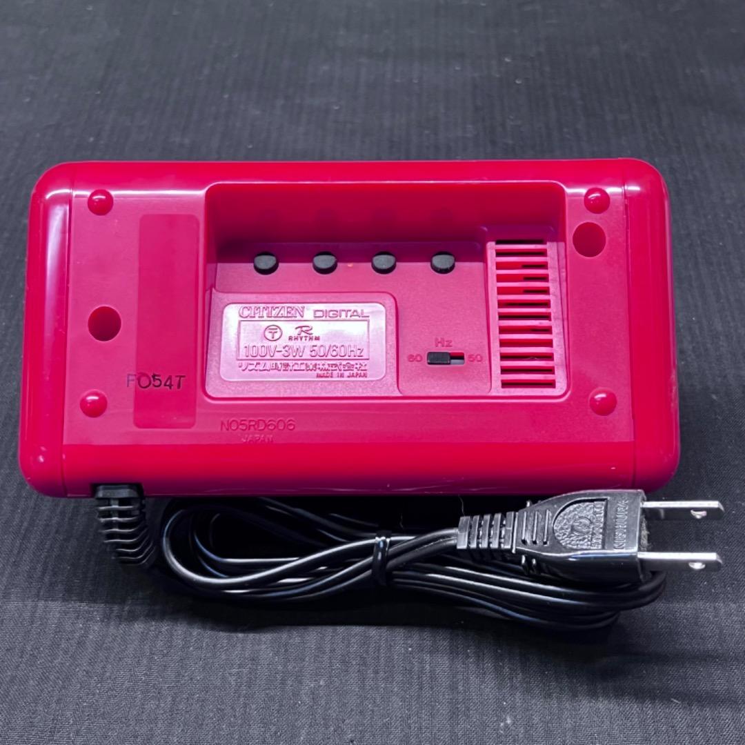 ▽Db右1073 未使用 液晶デジタル アラームクロック NO5RD606