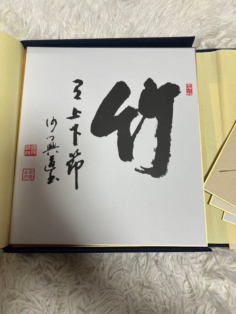 澤木興道老師遺墨　色紙集　12作品　美品