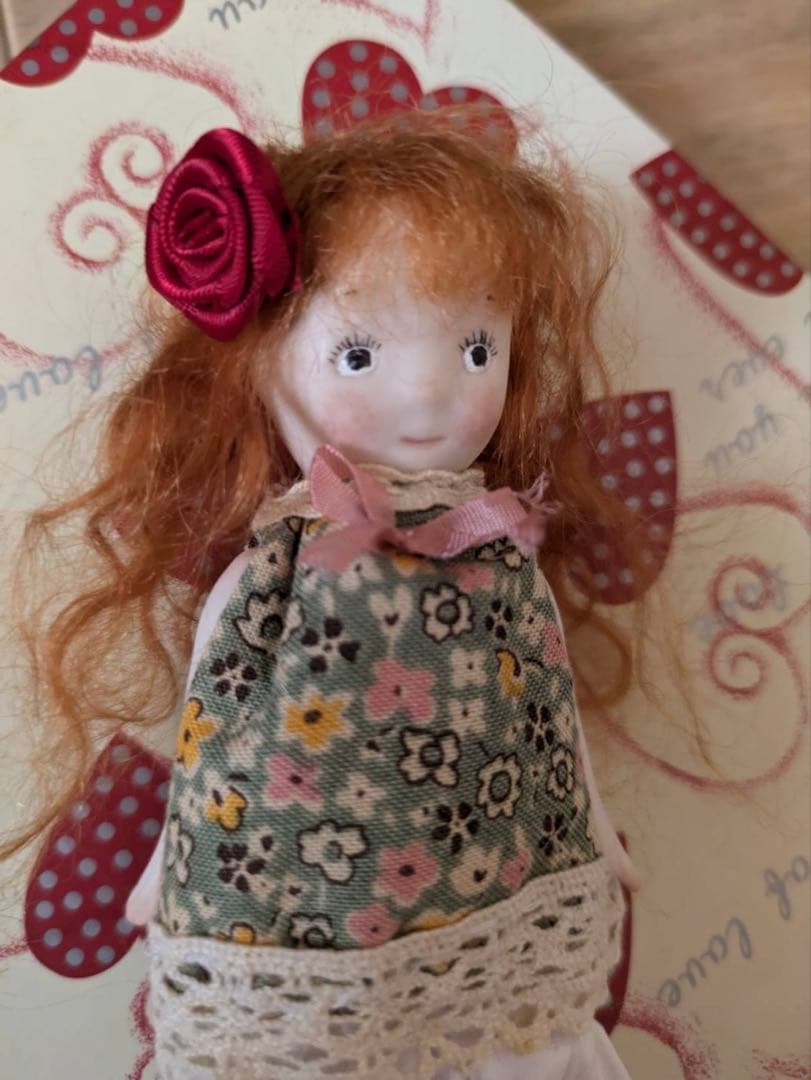 【ハンドメイド】オールビスクドール　紫陽花