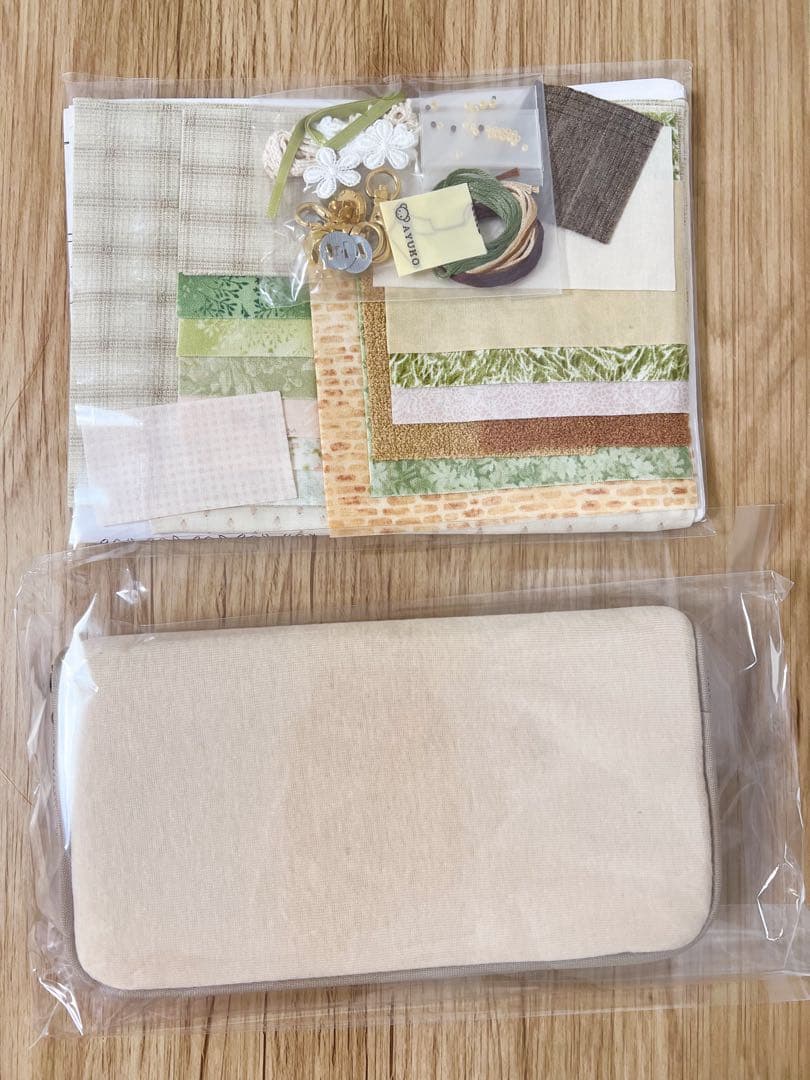 片山あゆ子 おサイフ(ベージュ)キット