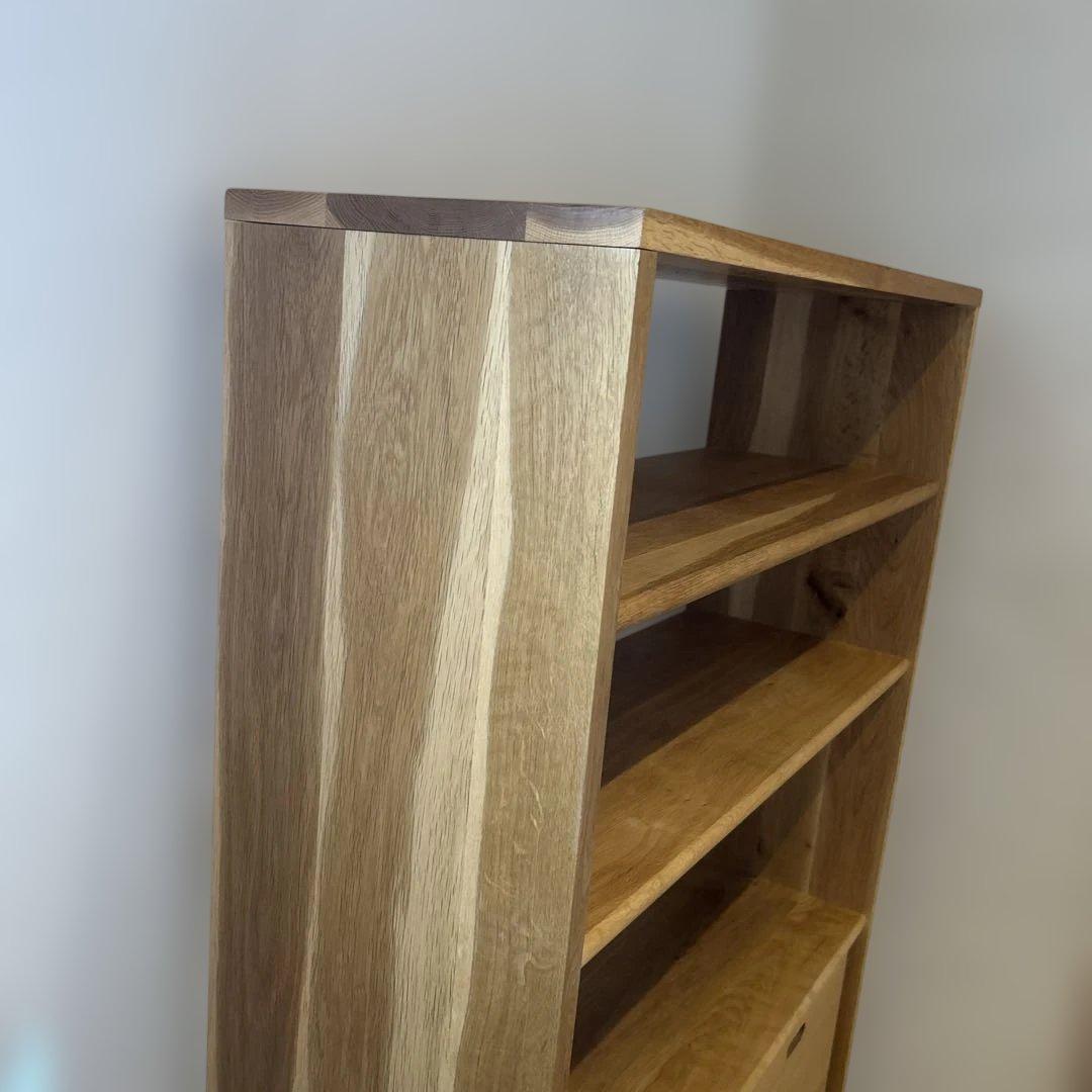 杉工場特注品ナラ材　K&K american shelf シェルフ　棚　本棚①