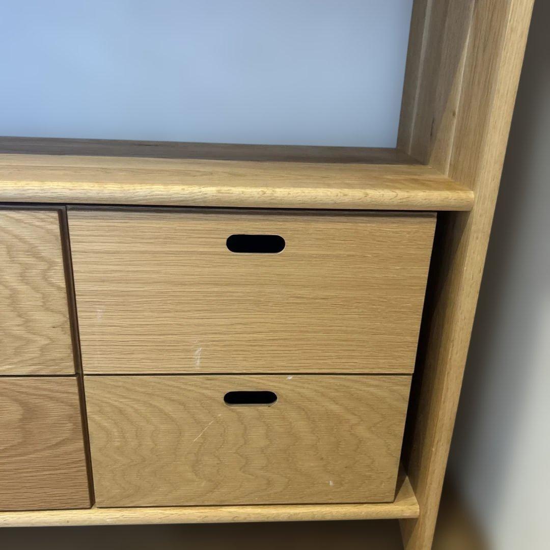 杉工場特注品ナラ材　K&K american shelf シェルフ　棚　本棚①