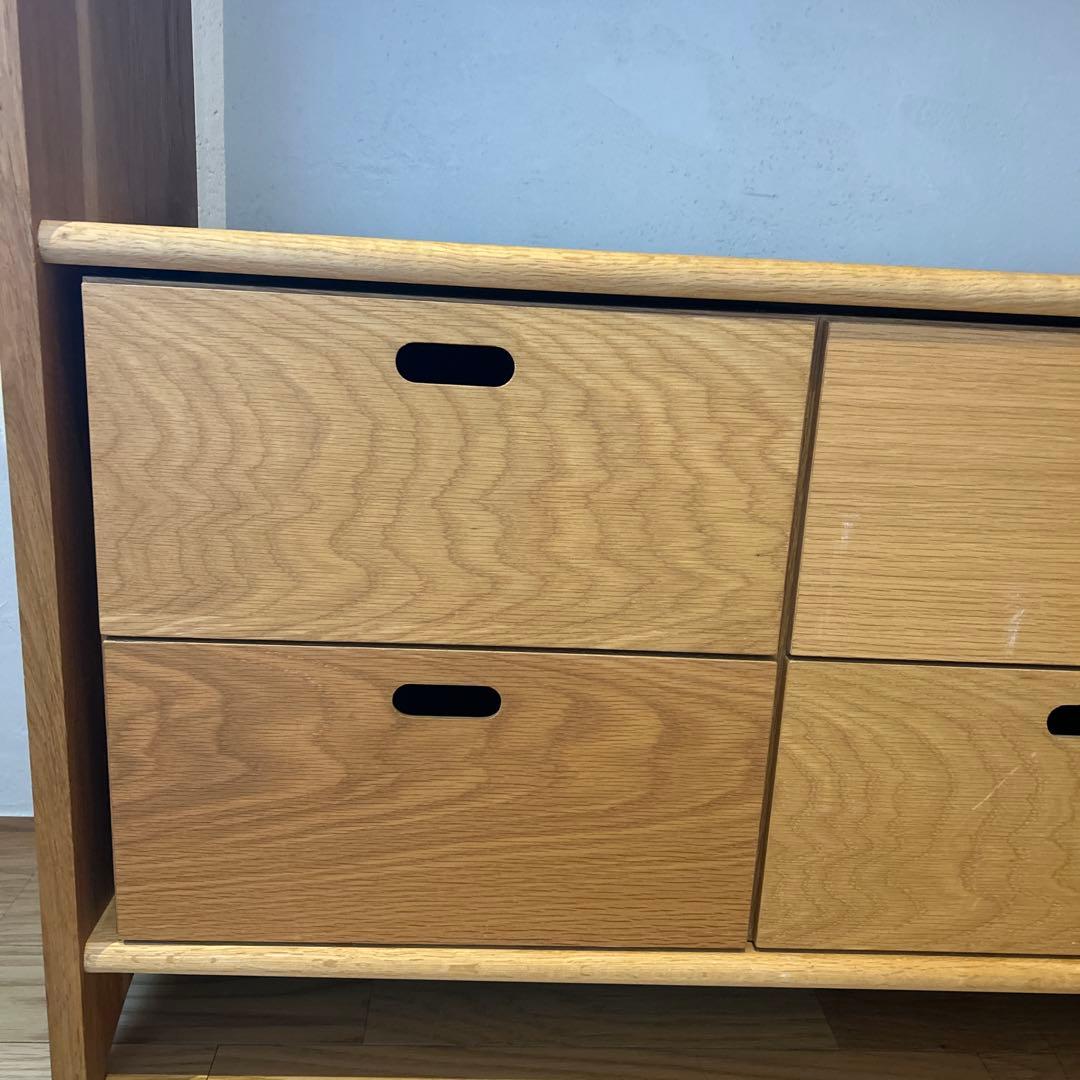 杉工場特注品ナラ材　K&K american shelf シェルフ　棚　本棚①