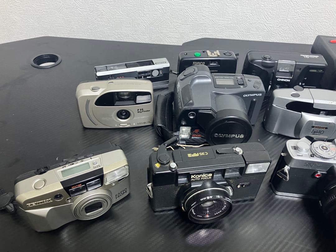 フィルムカメラ まとめ売り レトロ　アンティーク　希少　一眼レフ　キャノン