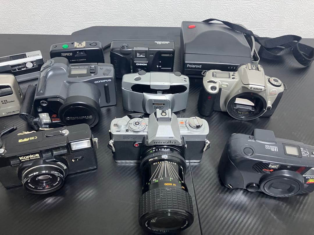 フィルムカメラ まとめ売り レトロ　アンティーク　希少　一眼レフ　キャノン