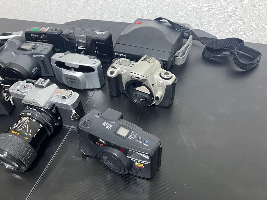 フィルムカメラ まとめ売り レトロ　アンティーク　希少　一眼レフ　キャノン