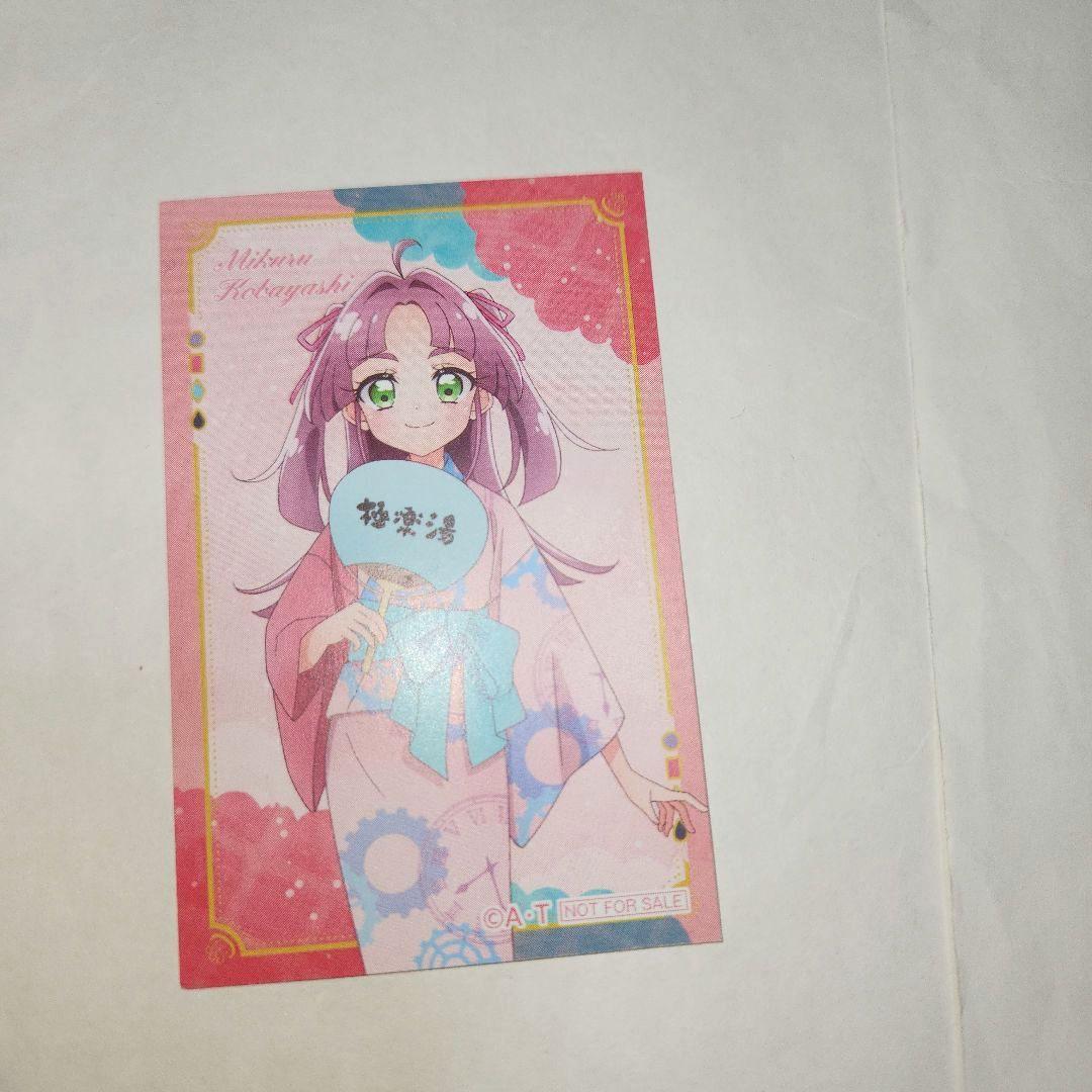 小林みくる　アクスタ　おなまえバッジ　缶バッジ　コースター　カード　ピック