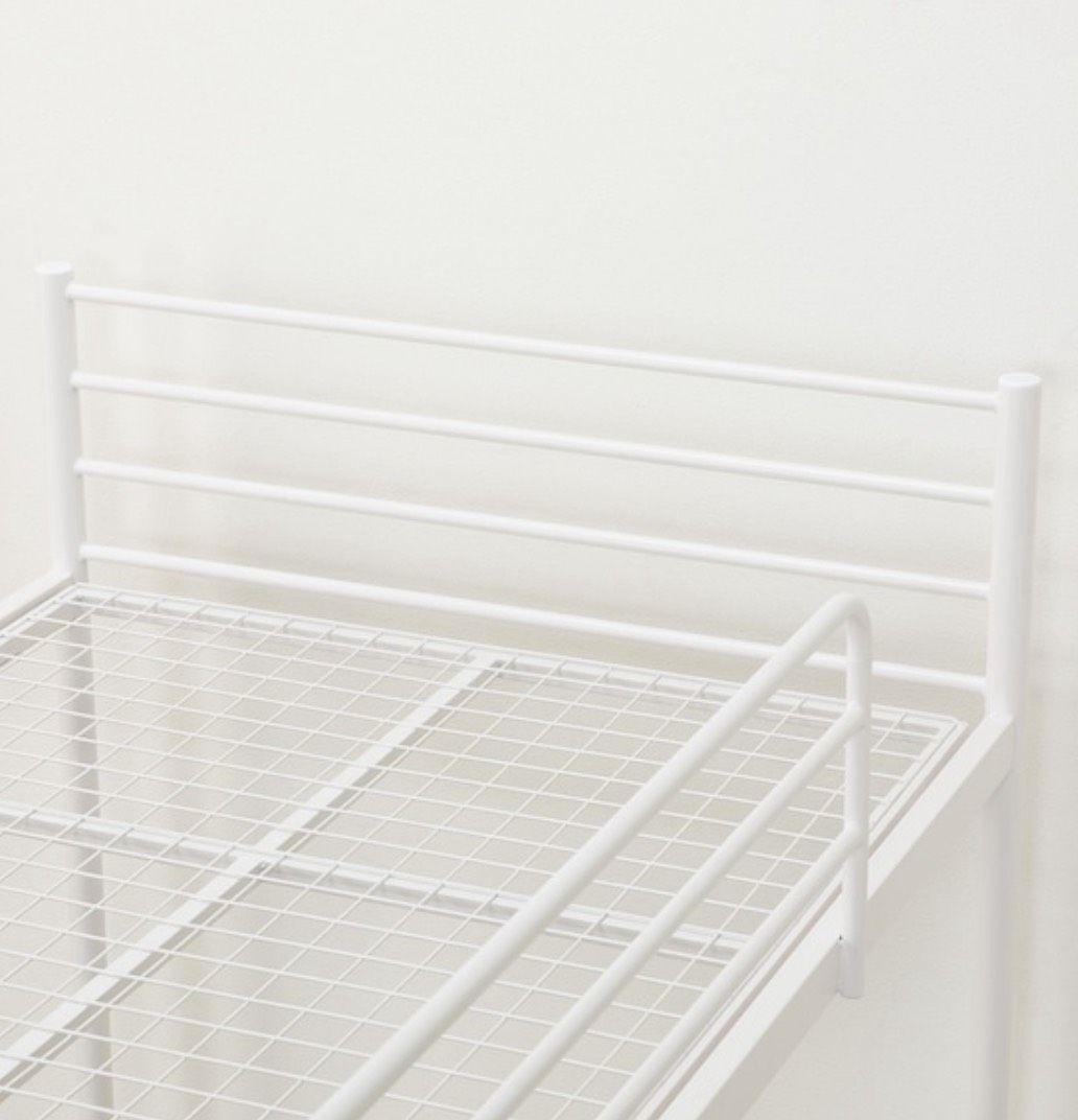 ホワイト ロフトベッド シングルサイズ