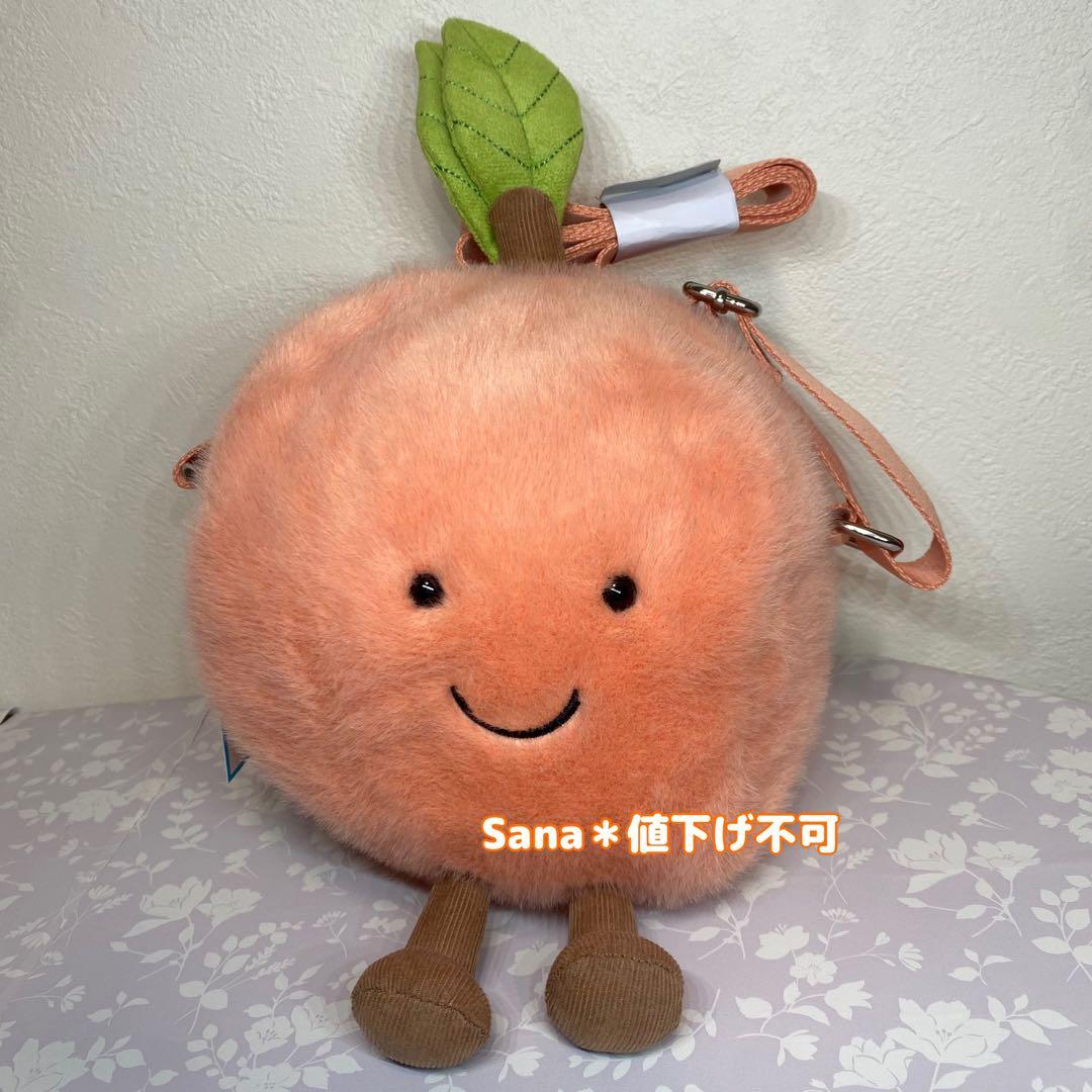 新品　ジェリーキャット　桃　もも　モモ　ショルダーバッグ　ポシェット ポーチ