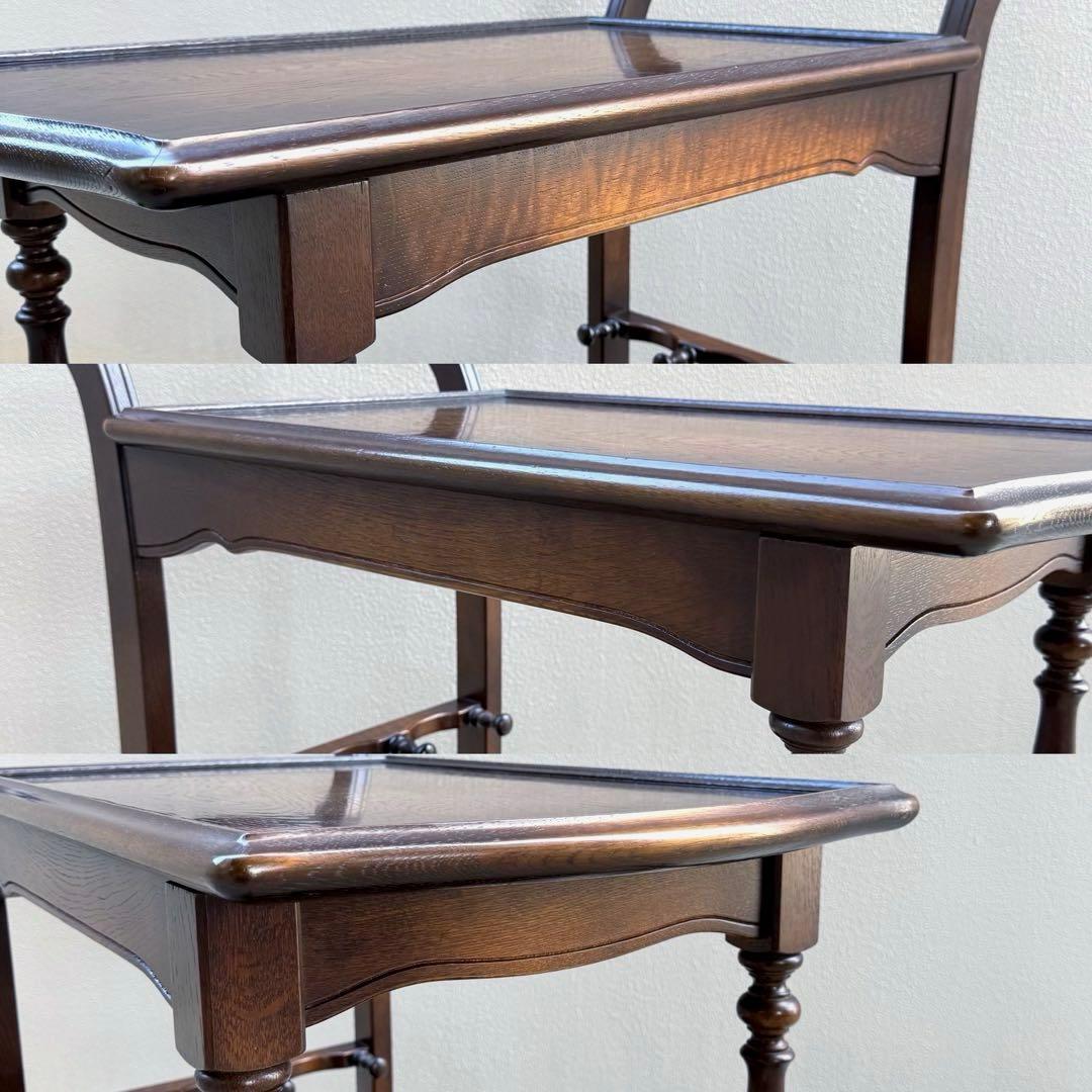 希少✴︎飛騨産業 キツツキ キッチンワゴン 車輪 リビング ダイニング 木製 高級